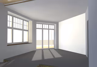 Innenraum mit Tageslicht